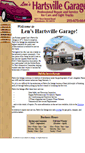 Mobile Screenshot of lenshartsvillegarage.com